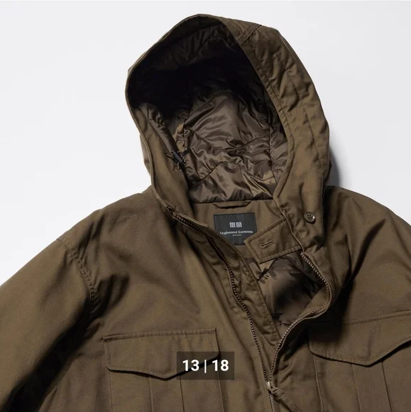 ENGINEERED GARMENTS X UNIQLO PUFFTECH Utility Jacket (HEATTECH